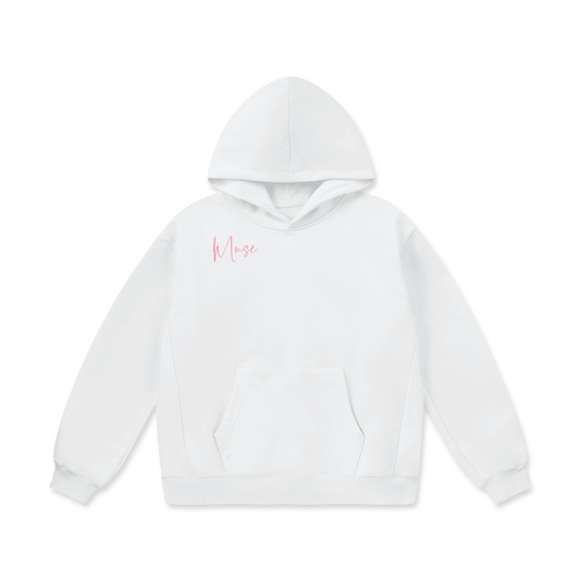 WHITE FLYER HOODIE