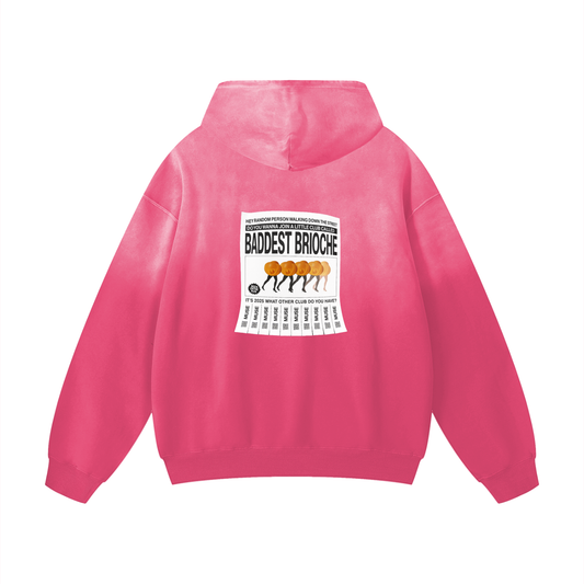 PINK FLYER HOODIE